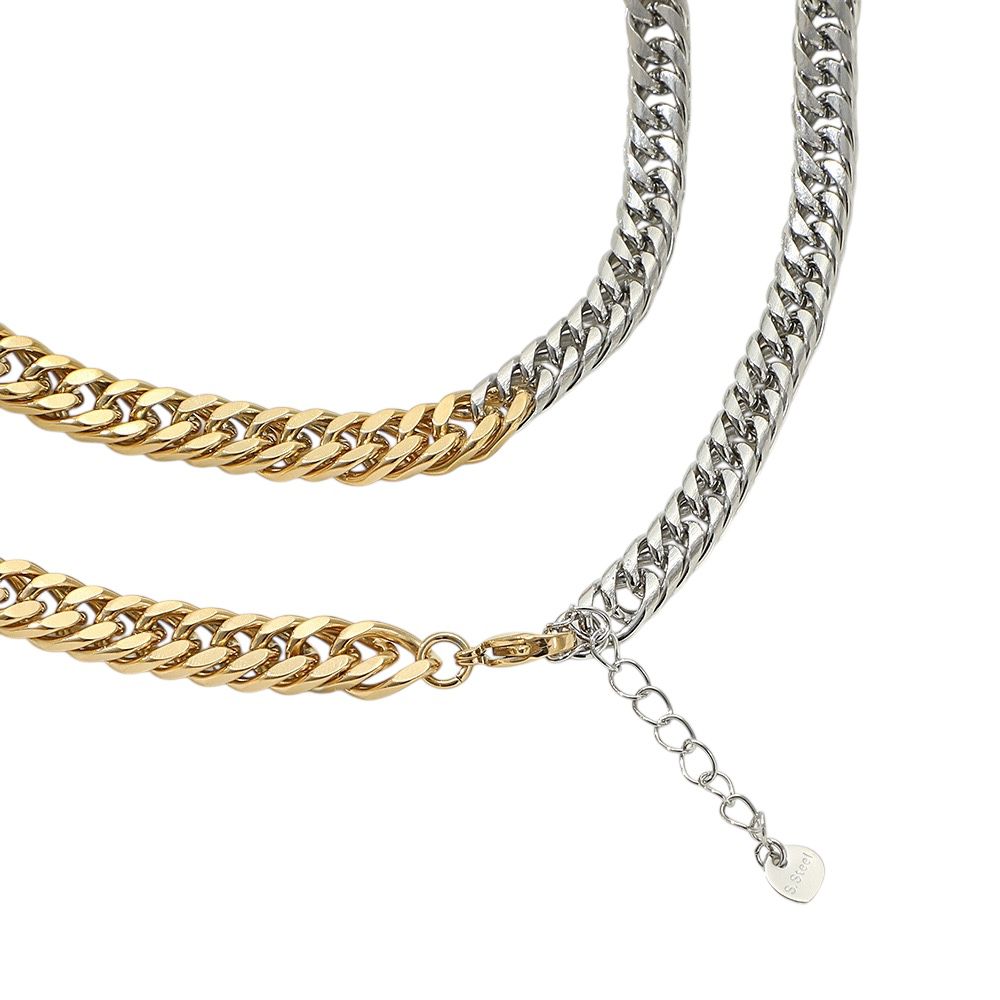 Cadena Dúo Oro/Plata