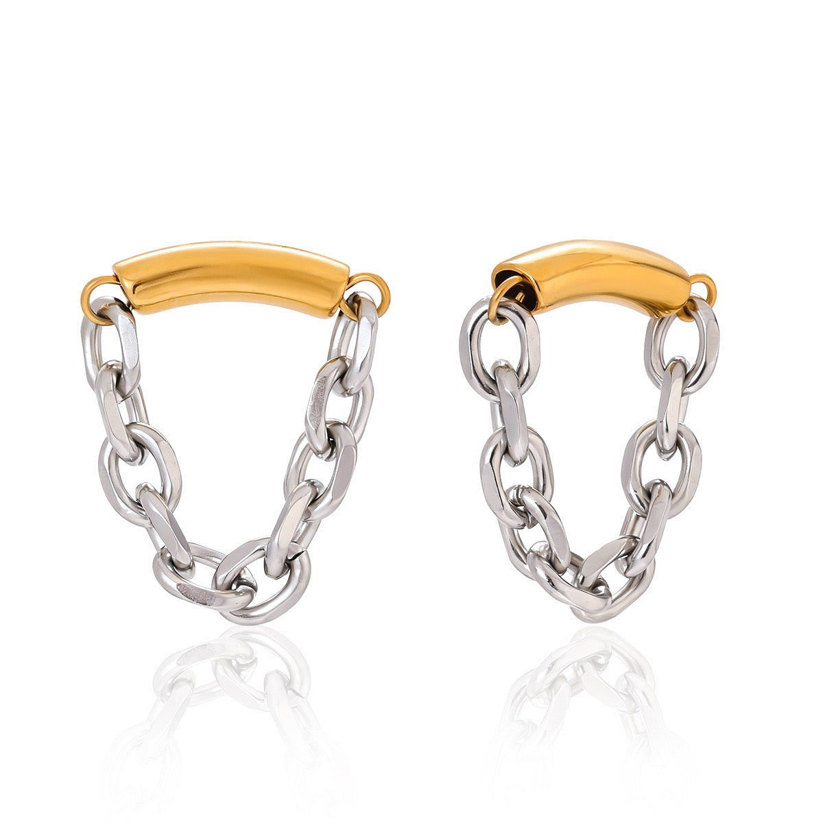 Ar cadena oro y plata