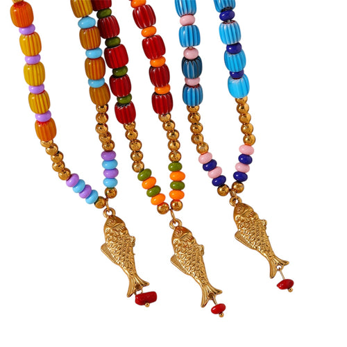 Collar pez varos colores