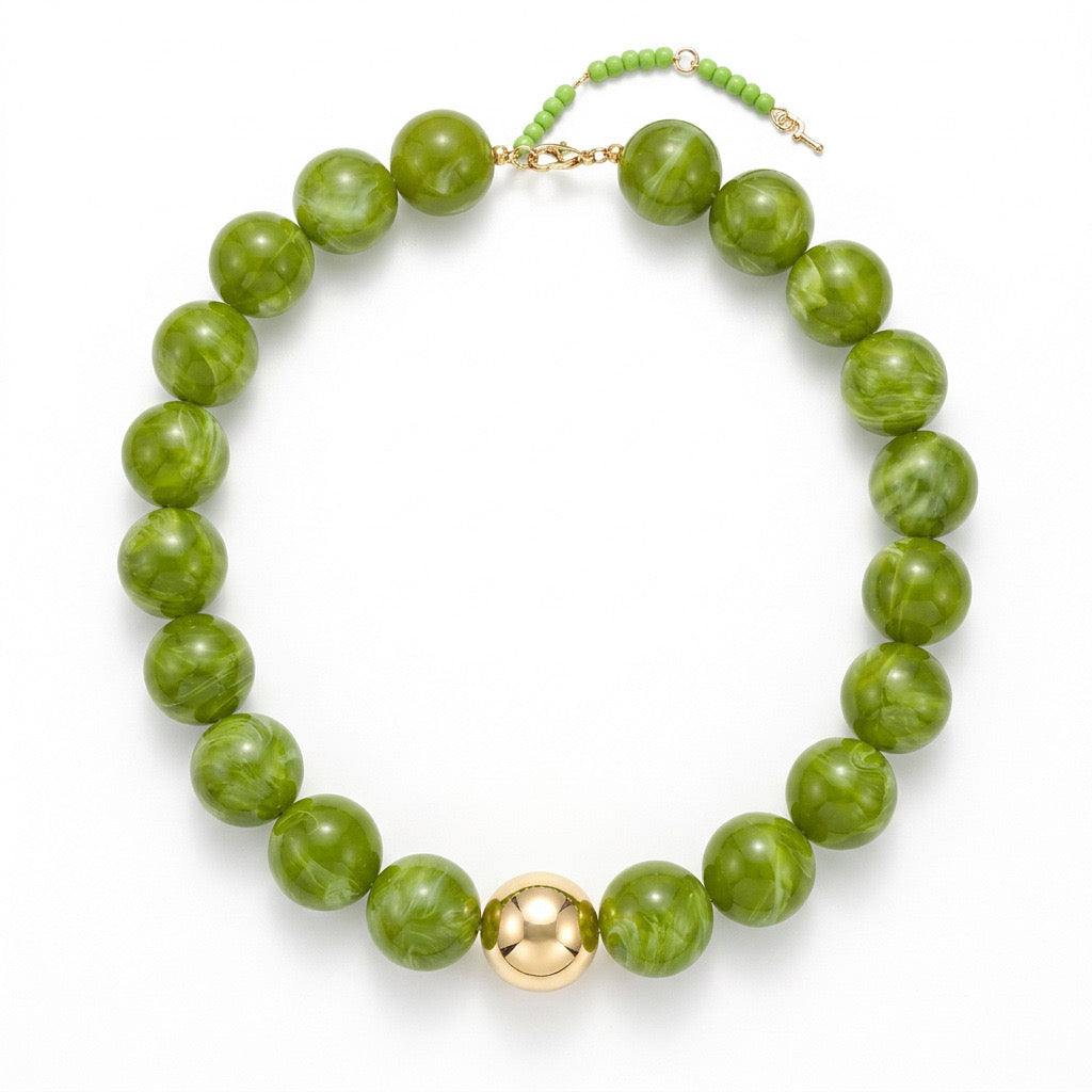 Collares CHUNKY  bolas distintos colores