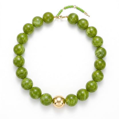 Collares CHUNKY  bolas distintos colores