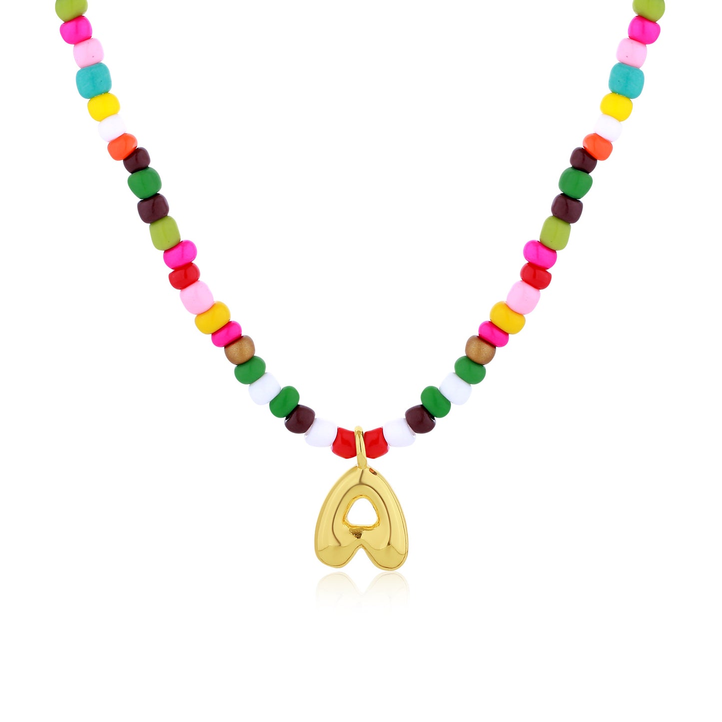 Collar colores e iniciales