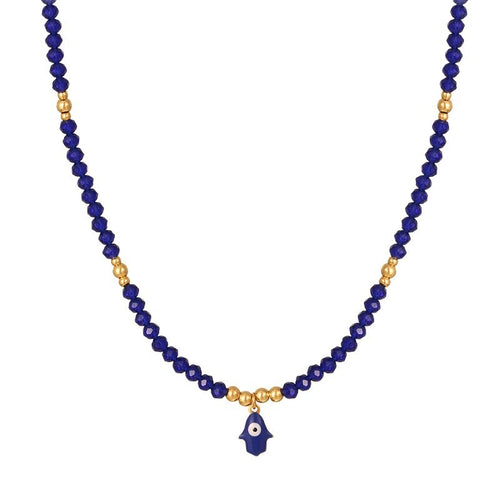 collar 4evil eye o cruz