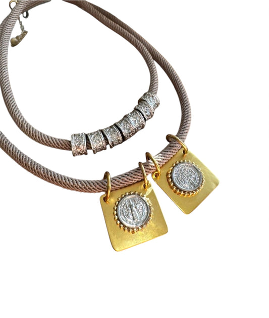 Collares 7 aros y  St. Benito