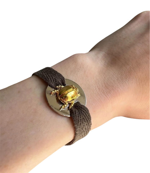 Pulsera escarabajo
