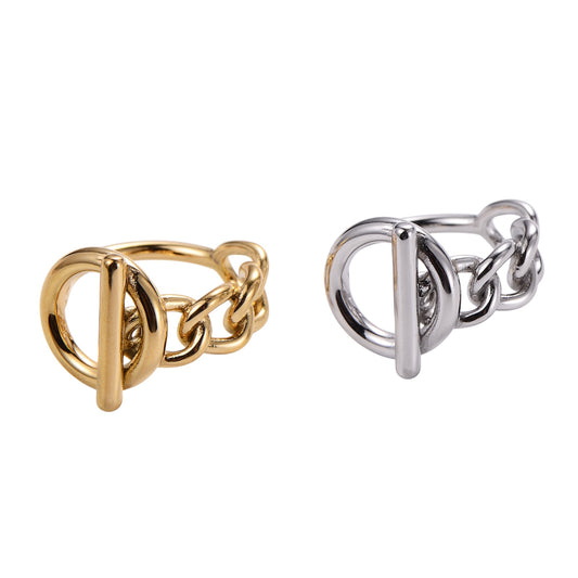 Anillo círculo y cadena