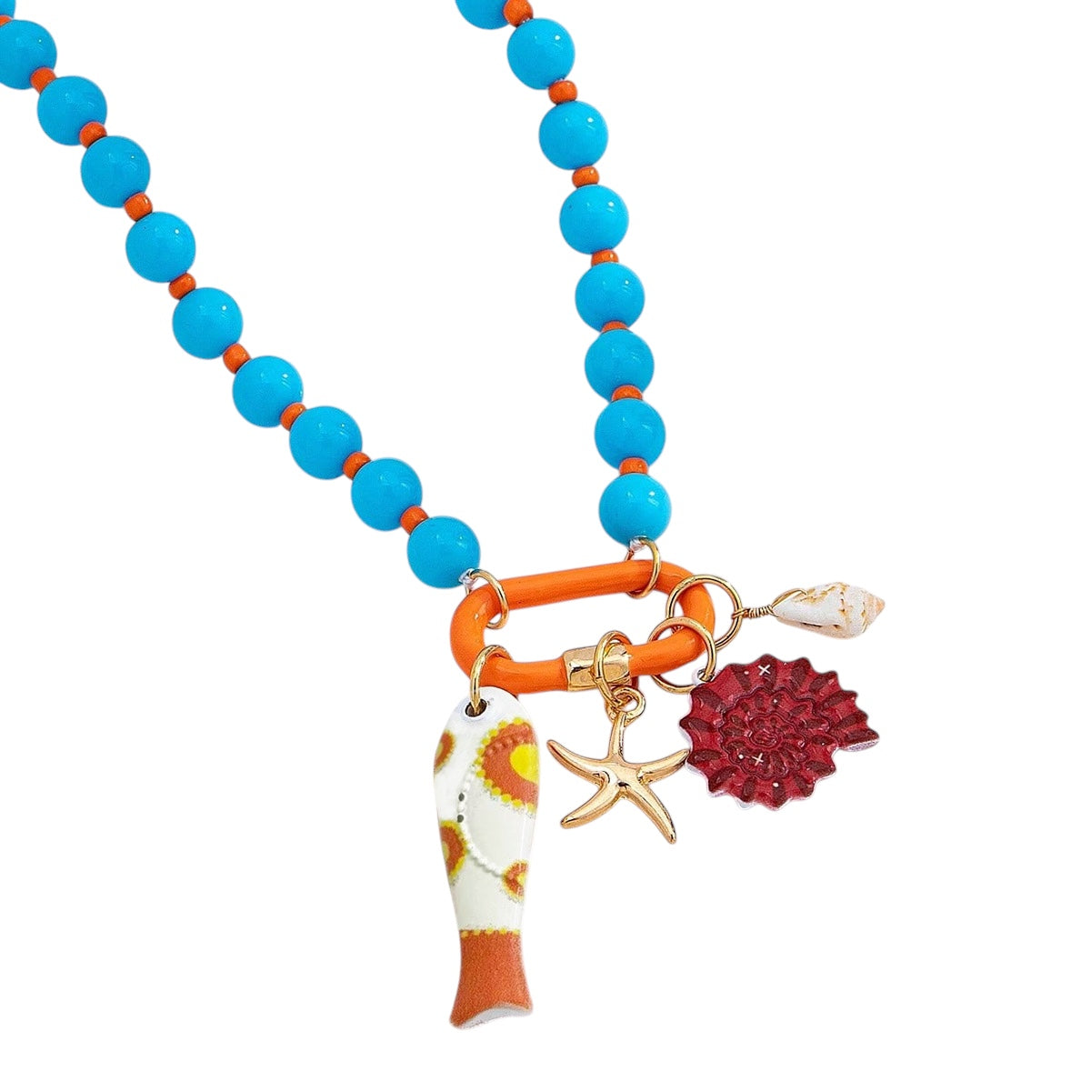 Collar Chunky y figuras varios colores