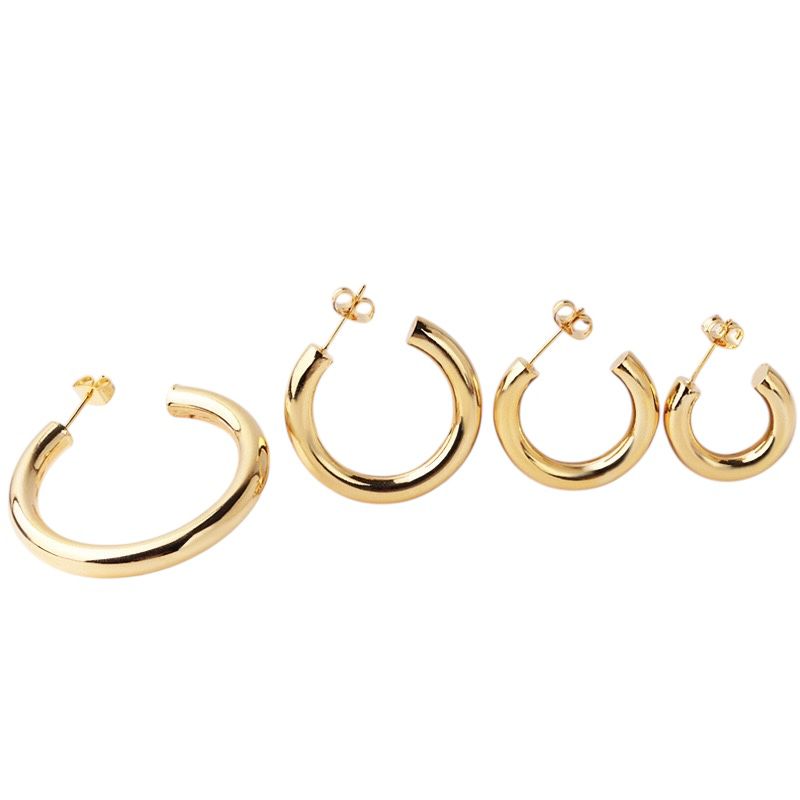 Arracadas Plateadas y Doradas