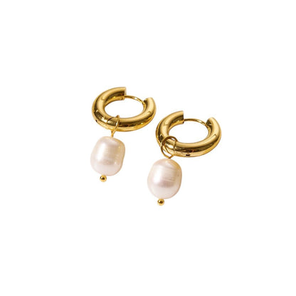 Aretes  de Perlas Corto y Largo