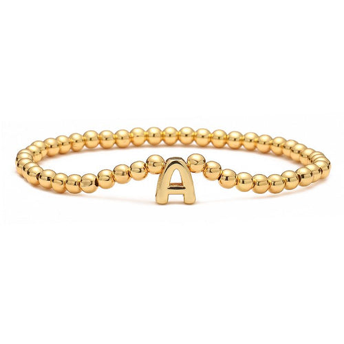 Pulsera de Letras Oro/Plata