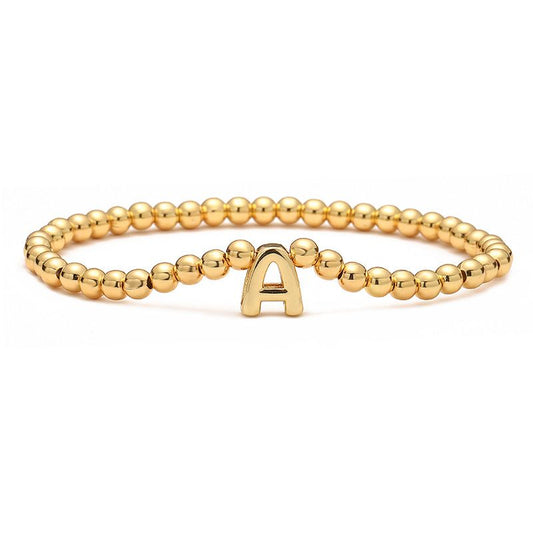 Pulsera de Letras Oro/Plata